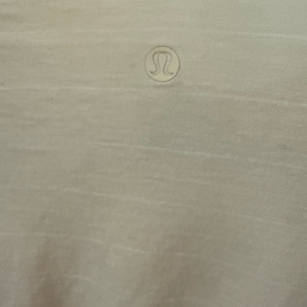 lululemon athletica Womens Beige Shirt